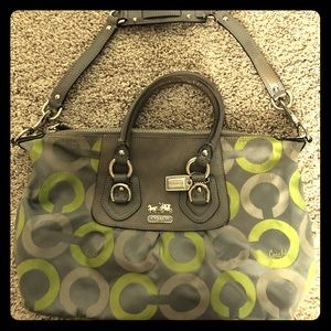 Coach Madison Sabrina signature satchel
